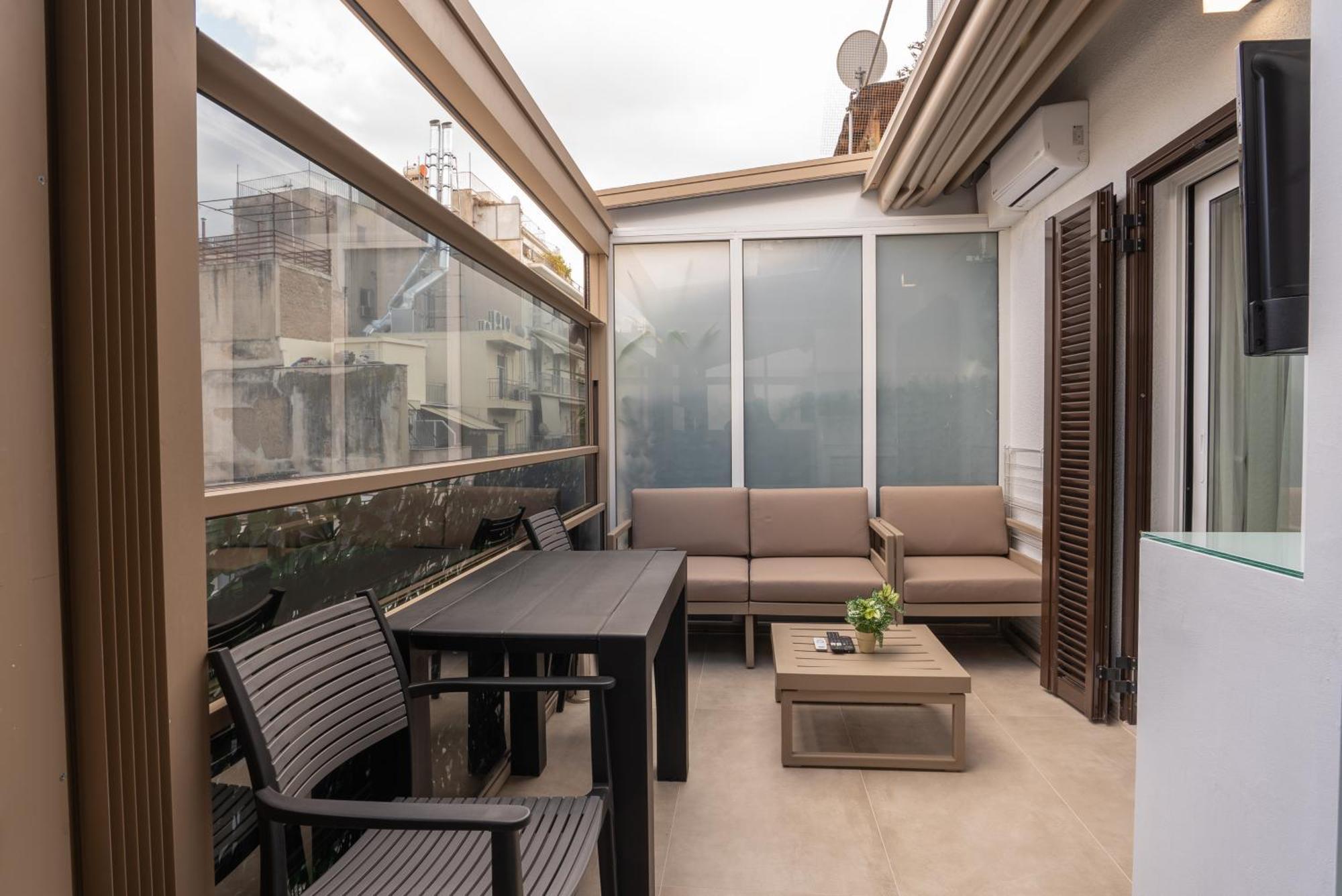 Ferienwohnung Athens Luxury Penthouse Exterior foto